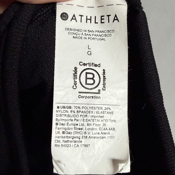 Athleta
Renew Built-In Bra Tank D-DD
Size: Large - Picture 3 of 4